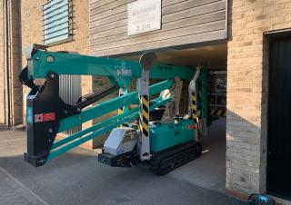 Gémes személyemelők Lánctalpas töretőgémes munkaállványok Imer IM R 19 SA Evo Lithium