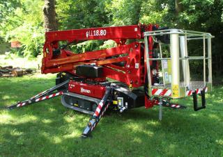 Gémes személyemelők Lánctalpas töretőgémes munkaállványok Hinowa Lightlift 18.80 Performance IIIS