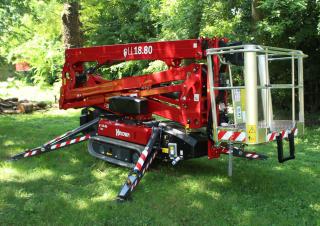 Gémes személyemelők Lánctalpas töretőgémes munkaállványok Hinowa Lightlift 18.80 Performance IIIS