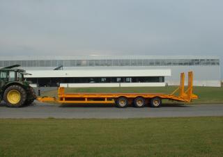Szállítás technológia Lowbed pótkocsik Rolland Low loader 320