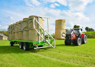 Szállítás technológia Lowbed pótkocsik Joskin TRAILED WAGO 2 TRG10000T21