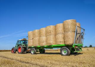 Szállítás technológia Lowbed pótkocsik Joskin TRAILED WAGO TR8000D08