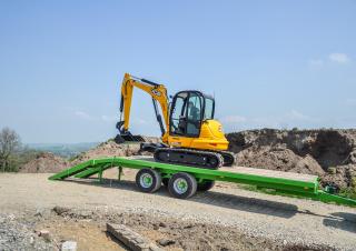 Szállítás technológia Lowbed pótkocsik Joskin WAGO-LOADER LTR12000T20
