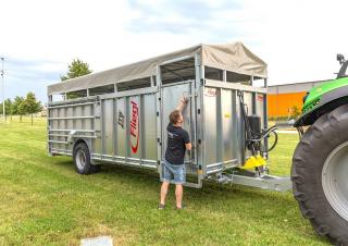 Szállítás technológia MarhaszállÍtó pótocsik Fliegl TTW 100