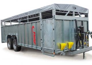 Szállítás technológia MarhaszállÍtó pótocsik Fliegl TTW 140