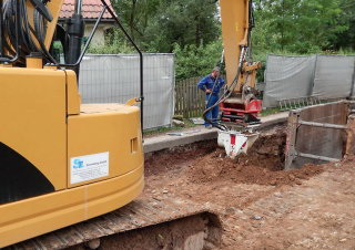 Szerelékek Marófejek kotrógéphez Erkat ER 1500XL