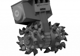 Szerelékek Marófejek kotrógéphez WIMMER WFR 400-30