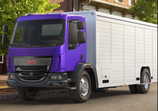 Tehergépkocsik Merevvázak Peterbilt 220 PACCAR PX-7