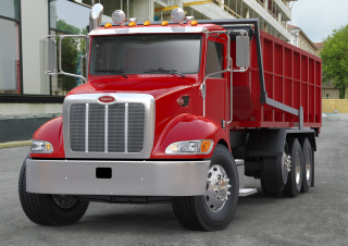 Tehergépkocsik Merevvázak Peterbilt 348 PACCAR PX-7