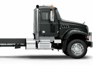 Tehergépkocsik Merevvázak Mack Granite 64FR MHD Cummins L9