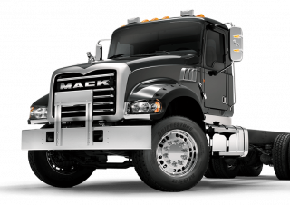 Tehergépkocsik Merevvázak Mack Granite 64FR MHD Cummins L9