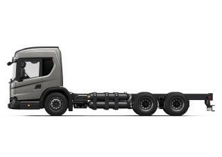 Tehergépkocsik Merevvázak Scania L 340 B6x4NB