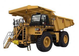 Merevvázas dömperek Caterpillar 785
