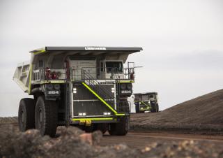 Merevvázas dömperek Liebherr T 264