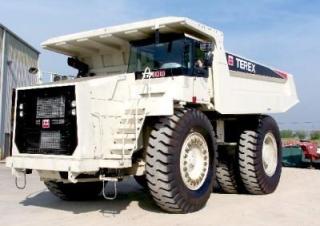 Merevvázas dömperek Terex TR 40