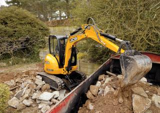 Minikotrók JCB 8035 ZTS