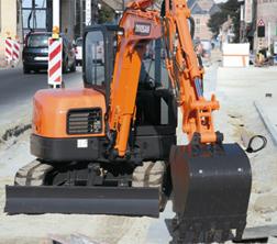 Minikotrók Doosan DX 60 R