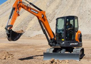 Minikotrók Doosan DX50-5K