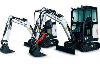 Minikotrók Bobcat E17