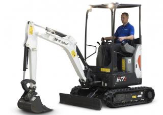 Minikotrók Bobcat E17z
