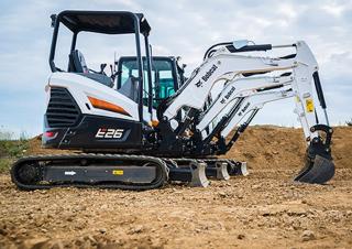 Minikotrók Bobcat E26