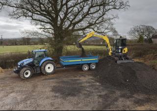 Minikotrók New Holland E50B SR