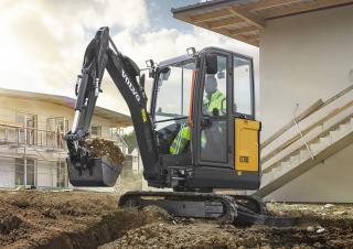 Minikotrók Volvo EC18E