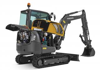 Minikotrók Volvo EC35D