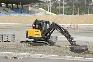 Minikotrók Volvo EC55C