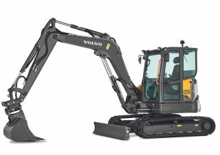 Minikotrók Volvo ECR58