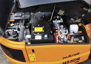 Minikotrók Hanix H55DR