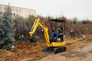 Minikotrók Komatsu PC14R-3HS 