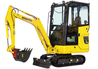 Minikotrók Komatsu PC17R-5