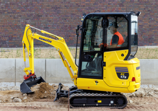 Minikotrók Komatsu PC17R-5