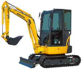 Minikotrók Komatsu PC26MR-3