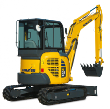 Minikotrók Komatsu PC35MR-3