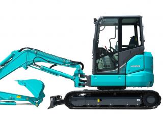 Minikotrók Kobelco SK 55 SRX 6