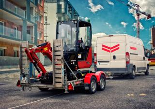Minikotrók Yanmar SV15VT