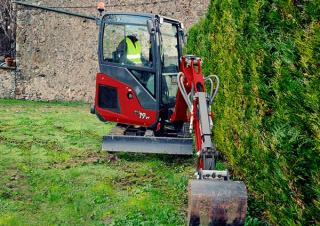 Minikotrók Yanmar SV19VT