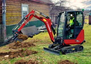 Minikotrók Yanmar SV19VT