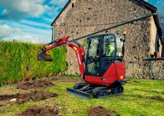 Minikotrók Yanmar SV19VT