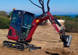 Minikotrók Yanmar SV19VT