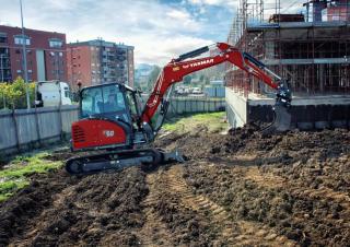 Minikotrók Yanmar SV60-6B