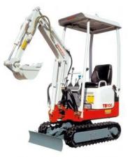 Minikotrók Takeuchi TB 108