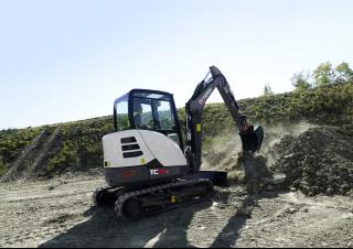Minikotrók Terex TC 37
