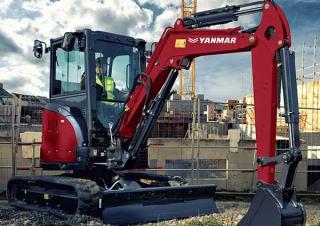 Minikotrók Yanmar ViO38-6 