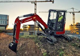 Minikotrók Yanmar ViO38-6 