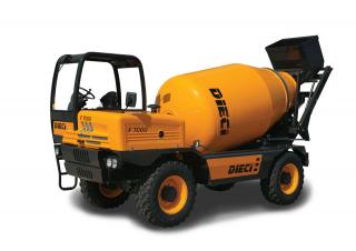 Mixer tehergépkocsik Dieci AB F 7000 CCS