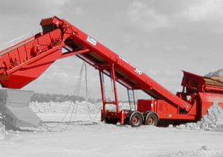 Mobil rosták Terex-Finlay 390
