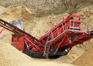 Mobil rosták Terex-Finlay 674